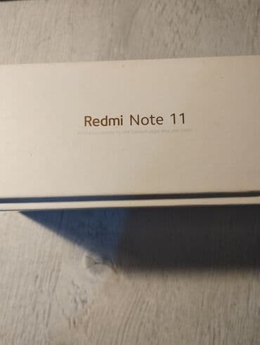 redmi note 14 5g qiymeti: Redmi Note 11, 128 GB, rəng - Göy, Qırıq, Sensor, Barmaq izi — 6