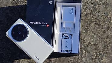 internet modem 5g: Xiaomi 14 Ultra, 512 GB, rəng - Ağ, 
 Zəmanət — 6
