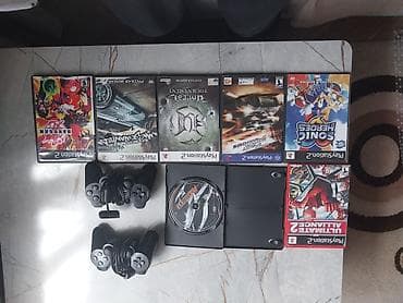 сколько стоит playstation 2: PlayStation 2 üçün tam oyun və aksesuar dəsti Komplekt: - 2 ədəd PS2 — 2