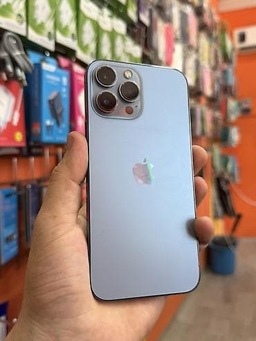 iphone 15 pro yeni: IPhone 13 Pro Max, 128 GB, Sierra Blue, Face ID — 1