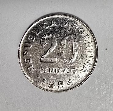 20 Sent, 1954 il, Vəziyyəti: Yaxşı — 1
