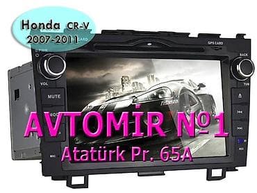 honda: Honda CRV CR-V 2007-2011 ucun dvd monitor 🚙🚒 Ünvana və Bölgələrə — 1