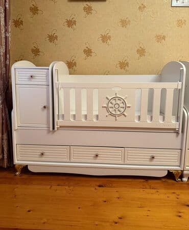 Ofis mebeli: Oğlan və qız üçün, Dördbucaq, Beşik, Dəstsiz, Matras ilə, Yellənmə mexanizm ilə — 1