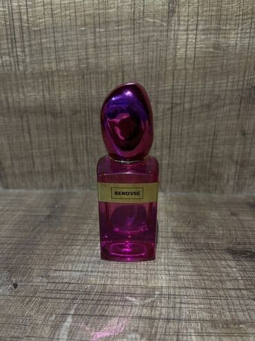 арабские духи в баку: BENOVSE qadın ətiri - Şüşə: parlaq bənövşəyi/çəhrayı rəngli, oval — 1