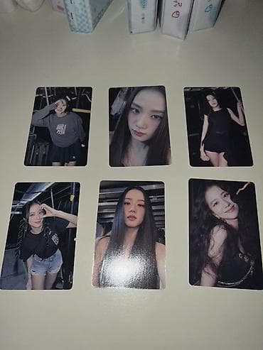 klas 6: Blackpink Jisoo konsert öncesi 1 edet foto kart Məhsul: K-pop foto — 1