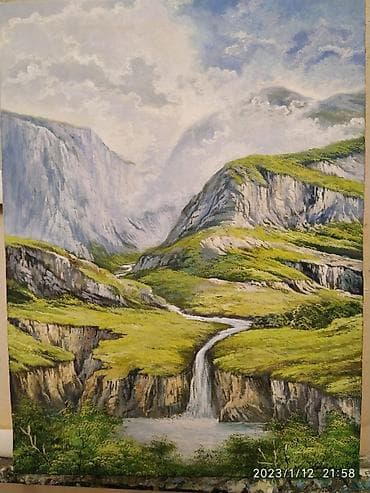 kibrit şəkili: İstənilən növdə istənilən ölçündə rəsm əl işləri Ramkalı Ramkasız — 5