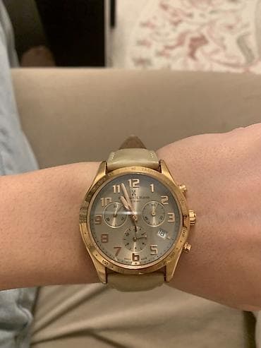 Smart saatlar: İşlənmiş, Qol saatı, Bernhard Mayer, rəng - Qızılı — 1