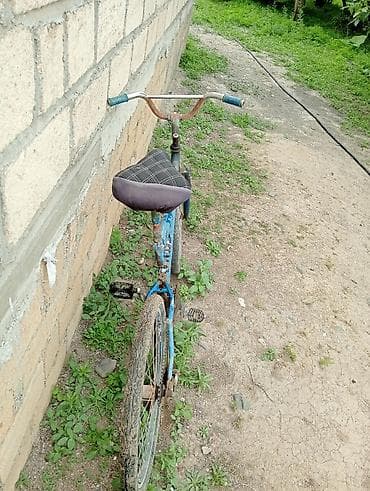 velosiped satiram 28: Yeniyetmə velosipedi – mavi rəngli, tam çərçivə amortizatorlu (arxa — 3