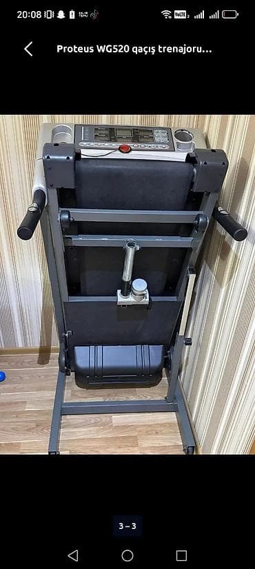 qaçış bandı: Qaçış trenajoru – elektrikli, qatlanan masaj aleti olan Tirnajor dağ — 4