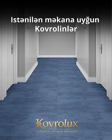 🧶 KOVROLİT SATIŞI – MÜNASİB QİYMƏT, YÜKSƏK KEYFİYYƏT! 🧶 Ev, ofis — 1