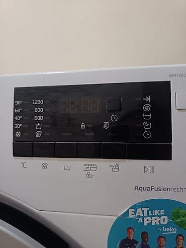 keys sat: Paltaryuyan maşın Beko, 8 kq, İşlənmiş, Avtomat, Qurutmasız — 4