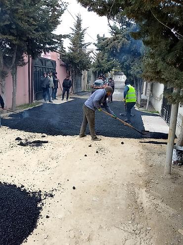 Ручная работа на заказ: Asfalt Örtuyunun Vurulmasi,1metrden baslayaraq en boyuk isleri — 9