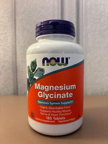 NOW Magnesium Glycinate – sinir sistemi üçün dəstək verən mineral — 1