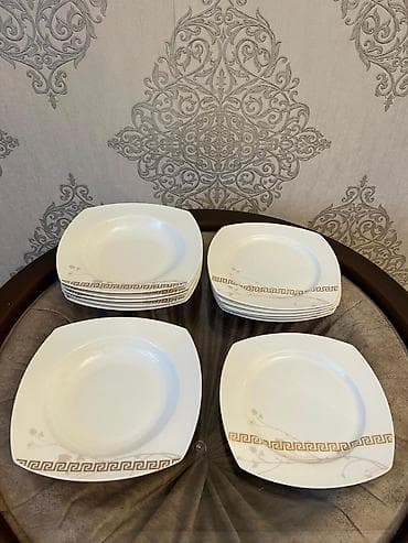 luna posteljine: Nahar dəsti, rəng - Ağ, Farfor, Türkiyə — 1