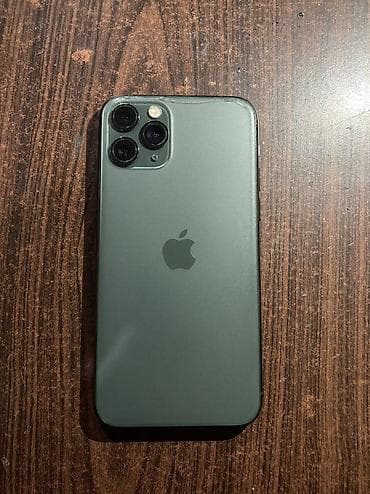 barter 11 pro max: IPhone 11 Pro, 256 GB, Matte Midnight Green, Face ID — 2