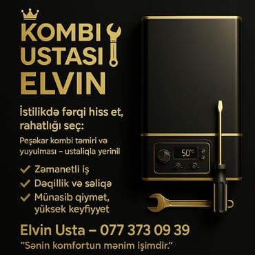 soyuducu temir: Kombi ustası xidməti – Elvin İstilikdə fərqi hiss etmək və rahatlığı — 1
