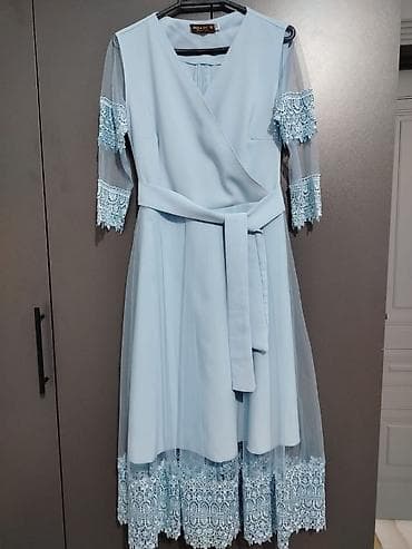 Brend: Moda StiW Model: Zərif mavi don - Rəng: Açıq mavi (pastel