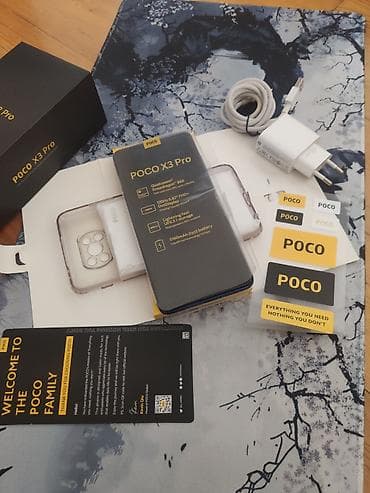 Poco X3 Pro, 256 GB, rəng - Mavi