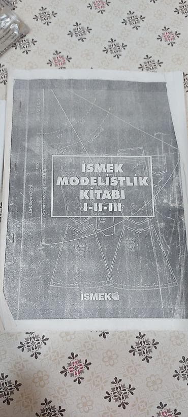 Книги и журналы: Tikiş və modelçilik üçün vəsait toplusu - İSMEK Modelistlik Kitabı — 1