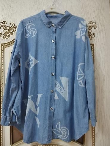 ketan şalvar: Cins köynək 42 razmer — 1