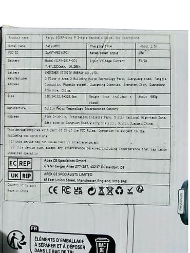 sony hd kamera: FeiyuTech Scorp Mini P Gimbal– 3 Axis Stabilizator, Telefon üçün — 7