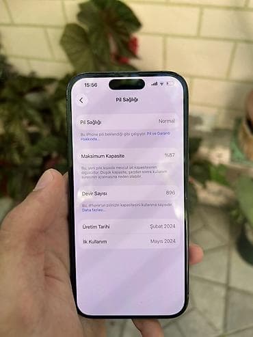 IPhone 15 Pro, 128 GB, Blue Titanium, Face ID lalafo.az -da IPhone 15 Pro, 128 GB, Blue Titanium, Face ID