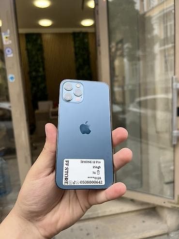 IPhone 12 Pro, 256 GB, Pacific Blue, Face ID