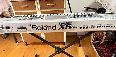 Sintezatorlar: Roland Fantom X6 sintezator/workstation - 61 klaviş, aftertouch və — 3