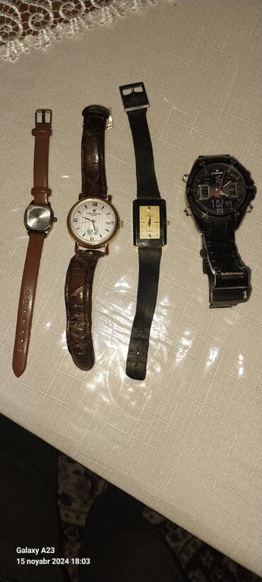 usaq ucun saatlar: Qol Saatları 5,15,40,60manata met. korogluya catdırma olar əla — 2