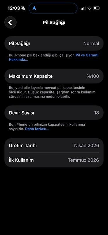 apple 5 s: IPhone 16, 128 GB, Qara, Sənədlərlə, Zəmanət, Face ID — 6