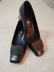 Tuflilər, Ölçü: 38, rəng - Qara, İşlənmiş