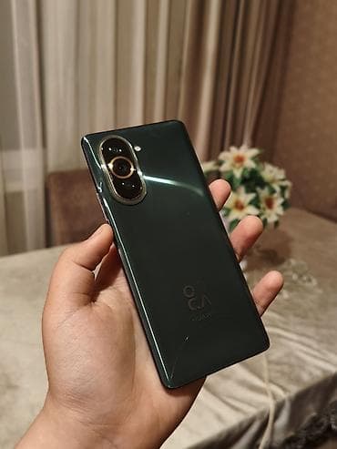 Huawei Nova 10, 128 GB, rəng - Yaşıl, Zəmanət, Barmaq izi, Simsiz şarj