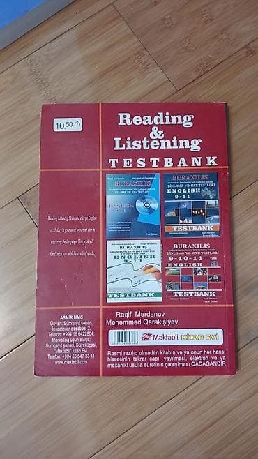 array informatika test bankı pdf: ŞOK ENDİRİM!!! Məhsul: “Buraxılış – Dinləmə və Oxu Testləri: English — 4