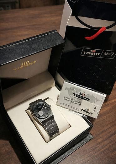 metbex saatlari: Qol saatı, Tissot, rəng - Gümüşü — 3