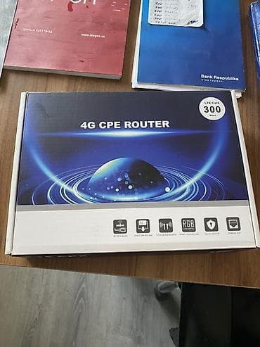 4 g modem: 4G CPE Router – LTE Cat4 (300 Mbps) - Mobil internet üçün SIM-kartla — 2