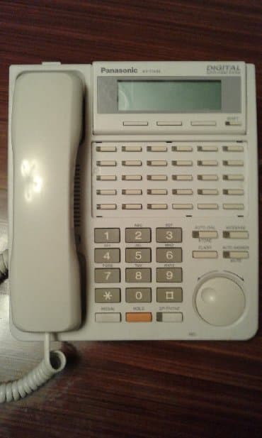 reqemsal aparat: Stasionar telefon Panasonic, Simli, İşlənmiş — 4