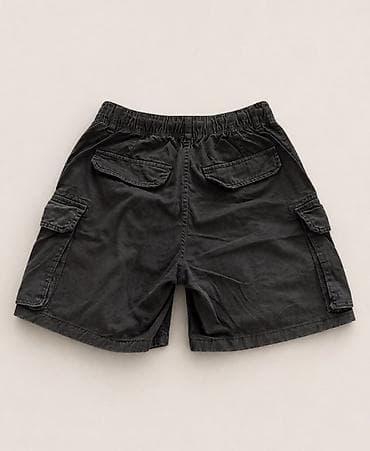 Шорты: Мужские шорты, Bershka, S, цвет - Черный — 2