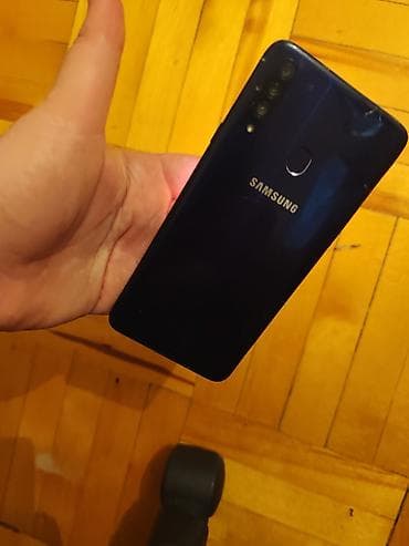 Samsung Galaxy A20s, 32 GB, rəng - Göy, Barmaq izi