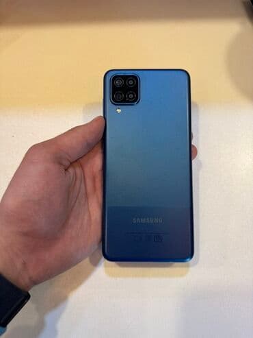samsung a9 qiymeti: Samsung Galaxy A12, 64 GB, rəng - Mavi, Barmaq izi — 1