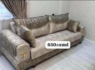 Divan, Açılmayan, Bazasız, Vеlur parça, Çatdırılma yoxdur