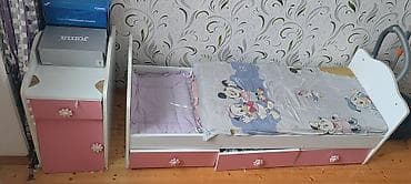 usaqlar ucun: Oğlan və qız üçün, İşlənmiş, Təknəfərlik çarpayı — 3