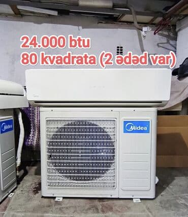 beko kondisioner pult: Kondisioner Midea, İşlənmiş, 70-80 kv. m, Split sistem, Kredit yoxdur, Ödənişli quraşdırma — 1