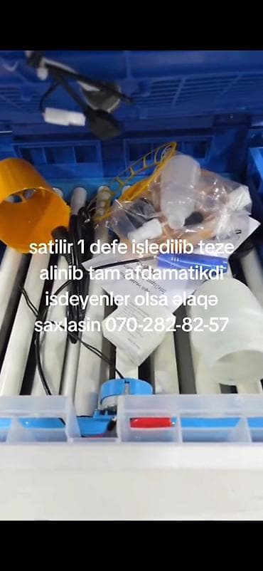 Tam aftamatik inkubatordu cüce çiximi superdi 1 defe işledmişem əladi — 1