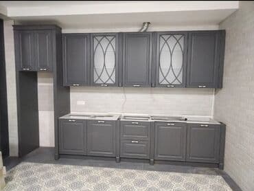 nerjaveka cen: Sifarişlə mətbəx dəsti, Özü çəkən petlələr, MDF, Kredit var, Pulsuz çatdırılma — 1