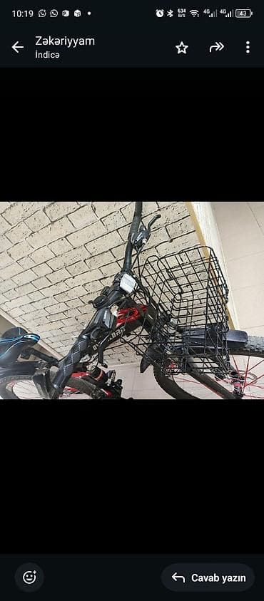 veosiped: Overlord dağ velosipedi - Rəng: qara/qırmızı detallar - Çərçivə — 2