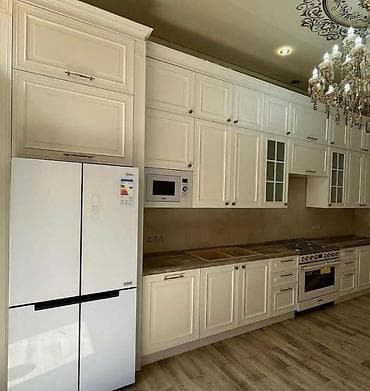 Sifarişlə mətbəx dəsti, Özü çəkən petlələr, Taxta, Kredit yoxdur, Pulsuz çatdırılma