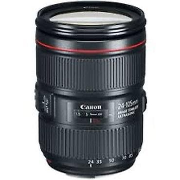 motorlar: Canon EF 24-105mm f/4L IS USM obyektiv - Fokus məsafəsi: 24–105 mm — — 1