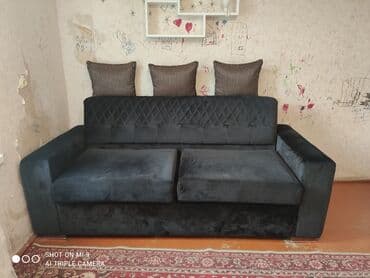 divan 2 əl: Di̇van-kravat, İşlənmiş, Açılan, Bazasız, Vеlur parça, Çatdırılma yoxdur — 2