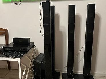 lg dvd player: LG ev kinoteatrı – 5.1 kanal səsgücləndirici sistemi LG kalonka super — 1