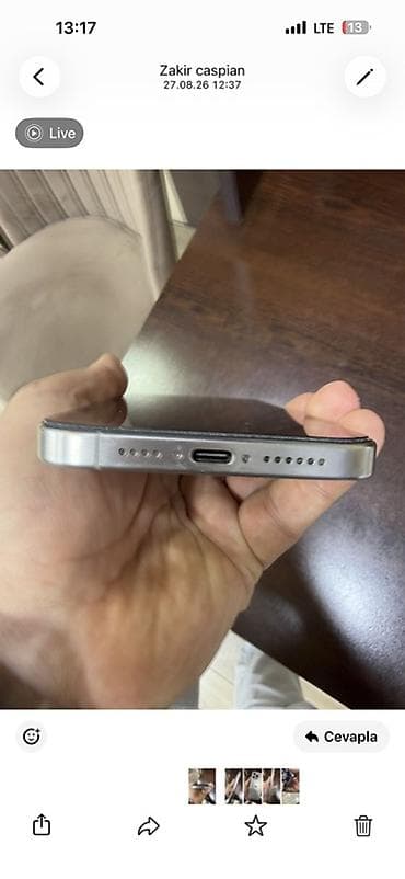 tab 15: Məhsul: Smartfon (paslanmayan polad rəngli korpus, düzbucaqlı — 2